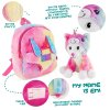detsky batoh s odnimatelnym plysakom perletti toys kawaii unicorn cat 13089