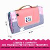 detska piknikova deka perletti travel rozpravkovy hrad 150x150cm 13150