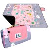 detska piknikova deka perletti travel rozpravkovy hrad 150x150cm 13150