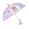 detsky reflexny transparentny dazdnik perletti cool kids funny cat 15655
