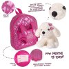 detsky batoh s plysovym pudlikom perletti toys 13080