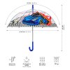 detsky reflexny transparentny dazdnik perletti cool kids racing car 15654