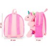 detsky plysovy batoh s odnimatelnou hrackou perletti toys unicorn 13085