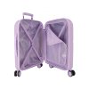 sada luxusnych abs cestovnych kufrov 70cm 55cm pepe jeans accent lila 7699535
