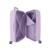 sada luxusnych abs cestovnych kufrov 70cm 55cm pepe jeans accent lila 7699535