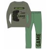 PYŽAMO GAME F UK 54834 - 011 khaki - zelené (Velikost 6)