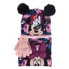 ČEPICE, NÁKRČNÍK A RUKAVICE MINNIE hu 4063 růžová (Velikost 52)