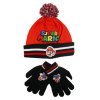 ČEPICE A RUKAVICE SUPER MARIO F UK 22 - 54884 červeno - černá (Velikost 52)