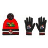 ČEPICE A RUKAVICE SUPER MARIO F UK 22 - 54884 červeno - černá (Velikost 52)