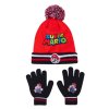 ČEPICE A RUKAVICE SUPER MARIO F UK 22 - 54884 červeno - černá (Velikost 52)