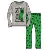 PYŽAMO MINECRAFT F UK 3934 - 59339 šedo - zelené (Velikost 10)