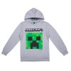 MIKINA MINECRAFT f UK 23 55725 - 079d šedá (Velikost 12)