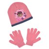 SOUPRAVA ČEPICE A RUKAVICE PLYŠÁKOVÁ DOKTORKA ho 4311 růžová (Velikost 52)