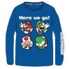 TRIKO SUPER MARIO F UK 60478 - 051 modré (Velikost 6-7)