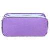 DVOUKOMOROVÝ POUZDROVÝ PENÁL FROZEN Cer 0582 fialový (Velikost uni)