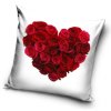 POVLAK NA POLŠTÁŘ SRDCE Car 191004 růže (Velikost uni)