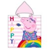 PONČO PEPPA PIG AY 023 růžový proužek (Velikost uni)