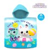 PONČO GÁBININ KOUZELNÝ DOMEK - GABBY’S DOLLHOUSE Eur gd00001 tyrkysové (Velikost uni)