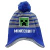 ČEPICE MINECRAFT F uk 54885 modro - šedá (Velikost 54)