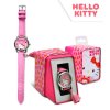 HODINKY HELLO KITTY V DÁRKOVÉM BOXU eur hk50039 růžové (Velikost uni)