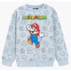 MIKINA SUPER MARIO f UK 23 - 68198 -261d šedá (Velikost 4)