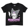 TRIČKO HELLO KITTY KUROMI Em 028 černé (Velikost 116)