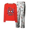 PYŽAMO SPIDERMAN Erve 2555484 červeno - šedé (Velikost 98-104)