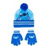 SOUPRAVA ČEPICE A RUKAVICE LILO A STITCH Cer 2200010262 modrá (Velikost uni)