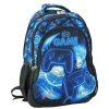 STUDENTSKÝ BATOH GAME 48 cm Gim 357 - 26031 modro - černý (Velikost uni)
