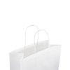 Papírová taška bílá 19x8x21 kroucené ucho Toptwist