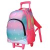 Batoh na kolečkách Rainbow Max FLAMINGO, rozměry 48 x 32 x 22 cm