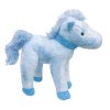 Kůň plyšový modrý, VEL. 20 CM