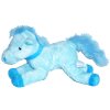 Kůň plyšový modrý, VEL. 20 CM