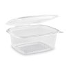 Miska (PP) s víčkem oválná průhledná 500ml [50 ks]