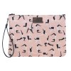 Velké pouzdro na příslušenství Santoro London - Blush, rozměry: 21 x 28,5 x 1,5 cm