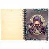 Kroužkový zápisník linkovaný Santoro London - Sea Nixie, rozměry: 19,5 x 23,9 x 2,1cm