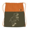 Sáček na přezůvky a cvičební úbor St.RIGHT - T-Rex Junior, SO01, rozměry: 34 x 43 cm