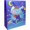 Taška dárková L 26x32x10 cm OP1717 dětské motivy zvířat WY