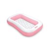 Bazén nafukovací růžový velikost 1,66 x 1m objem 90L