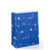 Papírová taška 24 x 11 x 31cm, motiv Vánoční čas