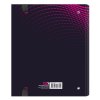 Pořadač 4-kroužkový Exclusiv s gumou A4, magenta