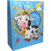Taška dárková XL 30x41,5x12 cm OP1718 dětské motivy zvířat WY
