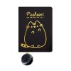 Plyšový zápisník A5/96 listů PUSHEEN černý