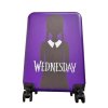 Skořepinový kufr na kolečkách Wednesday Addams, rozměry 48 × 33 × 23 cm