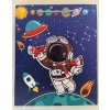 Taška dárková M 26x32x10 cm, Vesmír