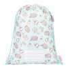Sáček na přezůvky/batůžek Pusheen Mint, rozměry: 43 x 32 cm