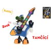 Mr. Rock kytara 25cm na baterie tančící se světlem a zvukem
