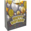 Taška dárková M 18x24x8 cm Happy Birthday