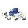 Auto policejní s efekty a 6 malými auty - 34cm