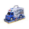 Auto policejní s efekty a 6 malými auty - 34cm